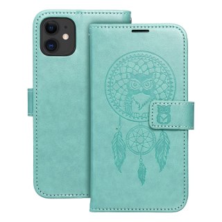 Etui MEZZO Book do iPhone 11 łapacz snów zielony