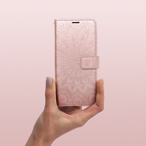 Kabura MEZZO Book do IPHONE 12 / 12 Pro mandala złoty róż