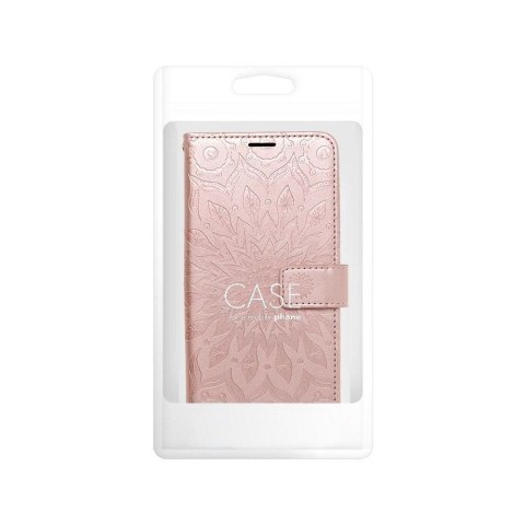 Kabura MEZZO Book do IPHONE 12 / 12 Pro mandala złoty róż
