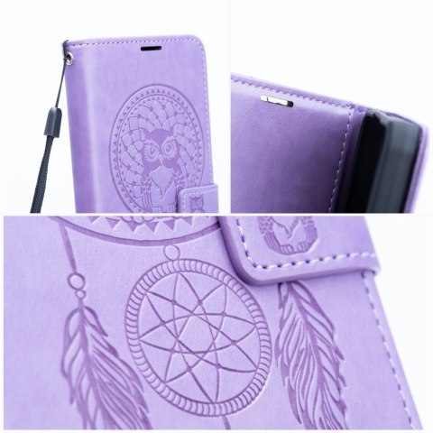 Etui MEZZO Book do iPhone 14 Pro łapacz snów fioletowy