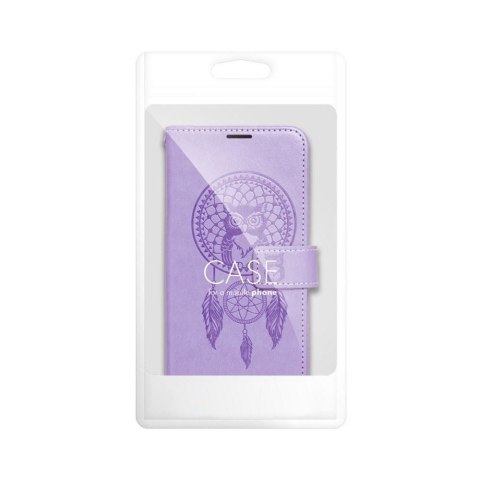 Etui MEZZO Book do iPhone 14 Pro łapacz snów fioletowy