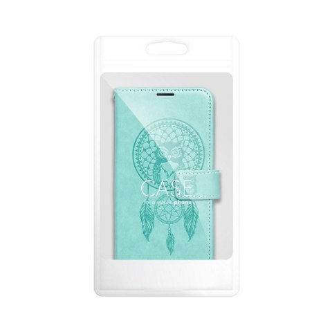 Etui MEZZO Book do iPhone 14 łapacz snów zielony