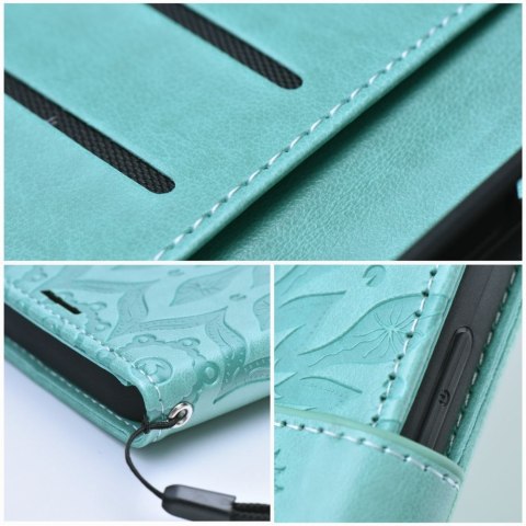 Etui MEZZO Book do iPhone 14 mandala zielony