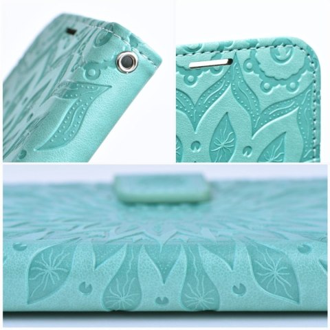 Etui MEZZO Book do iPhone 14 mandala zielony