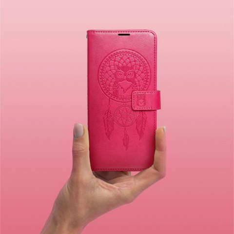 Etui MEZZO Book do iPhone 15 Pro Max łapacz snów magenta