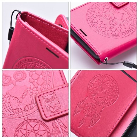 Etui MEZZO Book do iPhone 15 Pro Max łapacz snów magenta