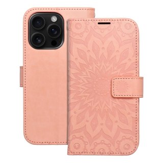 Etui MEZZO Book do iPhone 16 Pro mandala peach fuzz
