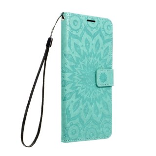 Etui MEZZO Book do iPhone 16 Pro mandala zielony