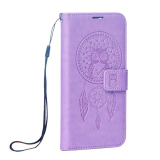 Etui MEZZO Book do iPhone 16 łapacz snów fioletowy