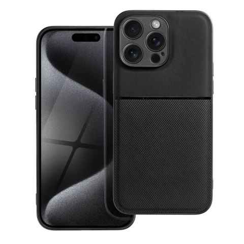 Etui NOBLE do iPhone 15 Pro Max czarny