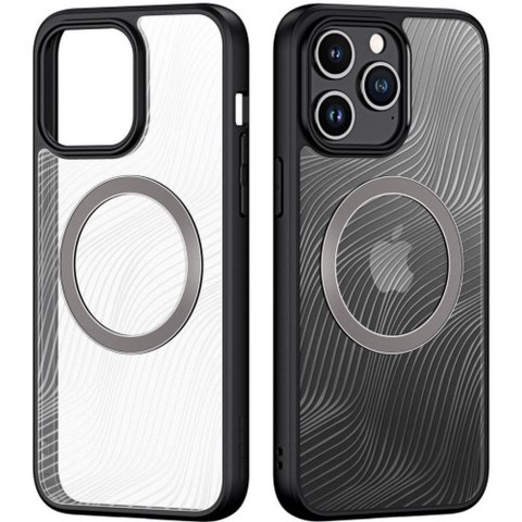 DUX DUCIS Etui AIMO MAG kompatybilny z MagSafe do iPhone 15 Pro Max czarny