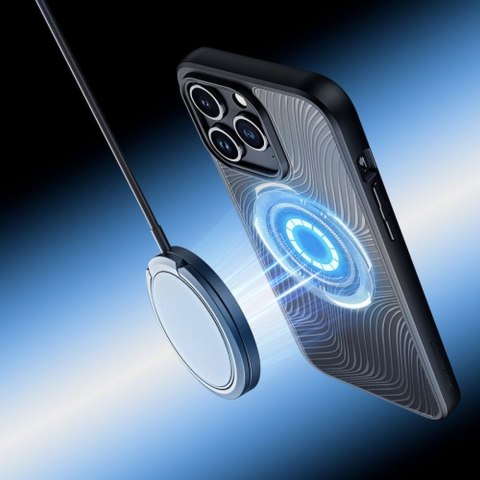 DUX DUCIS Etui AIMO MAG kompatybilny z MagSafe do iPhone 15 Pro Max czarny