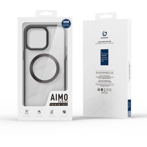 DUX DUCIS Etui AIMO MAG kompatybilny z MagSafe do iPhone 15 Pro Max czarny