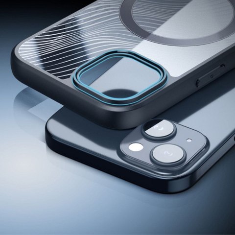 DUX DUCIS Etui AIMO MAG kompatybilny z MagSafe do iPhone 15 Plus czarny