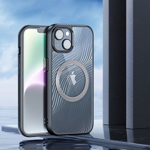 DUX DUCIS Etui AIMO MAG kompatybilny z MagSafe do iPhone 15 czarny
