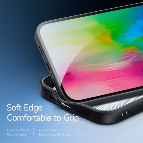 DUX DUCIS Etui AIMO MAG kompatybilny z MagSafe do iPhone 16 czarny