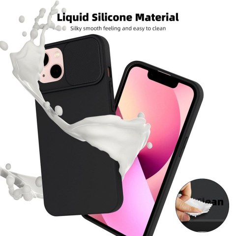 Etui SLIDE do iPhone 14 Plus czarny