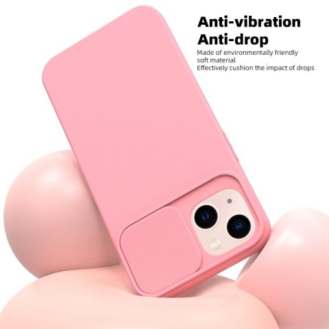 Etui SLIDE do iPhone 14 Plus jasnoróżowy
