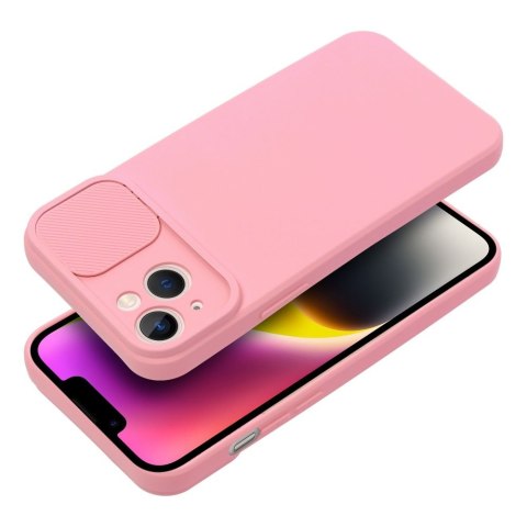 Etui SLIDE do iPhone 14 Plus jasnoróżowy
