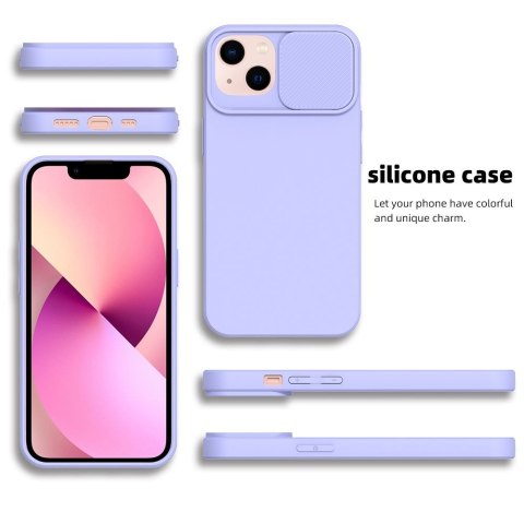 Etui SLIDE do iPhone 14 Pro lawendowy