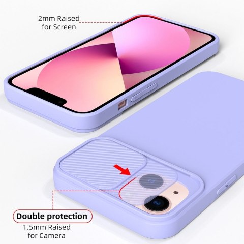 Etui SLIDE do iPhone 14 Pro lawendowy