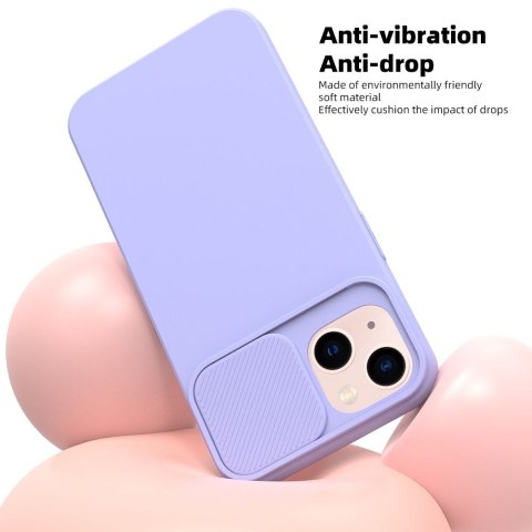 Etui SLIDE do iPhone 14 Pro lawendowy