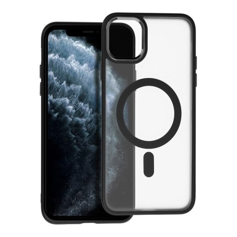 Etui MATTE MAG COVER kompatybilny z MagSafe do iPhone 11 Pro Max czarny
