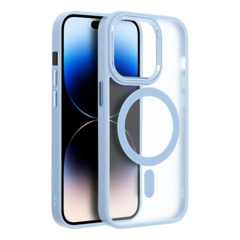 Etui MATTE MAG COVER kompatybilny z MagSafe do iPhone 11 Pro Max niebieski