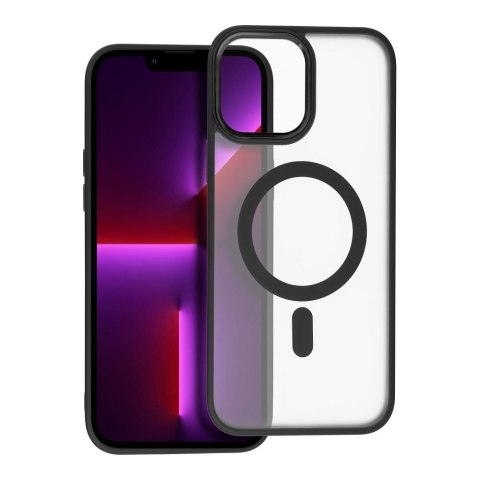 Etui MATTE MAG COVER kompatybilny z MagSafe do iPhone 13 Pro Max czarny