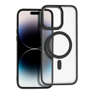 Etui MATTE MAG COVER kompatybilny z MagSafe do iPhone 14 Pro Max czarny