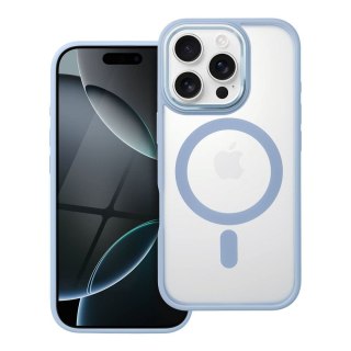 Etui MATTE MAG COVER kompatybilny z MagSafe do iPhone 16 Pro niebieski
