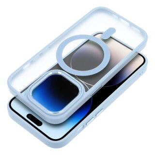 Etui MATTE MAG COVER kompatybilny z MagSafe do iPhone 16 Pro niebieski