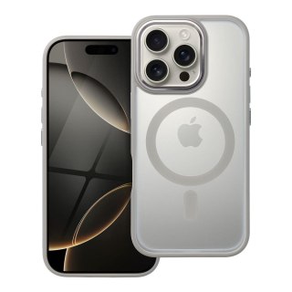 Etui MATTE MAG COVER kompatybilny z MagSafe do iPhone 16 Pro tytanowy