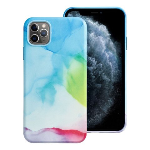 Etui LEATHER MAG COVER kompatybilny z MagSafe do iPhone 11 Pro Max color splash