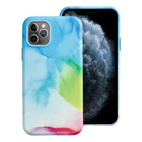 Etui LEATHER MAG COVER kompatybilny z MagSafe do iPhone 11 Pro color splash