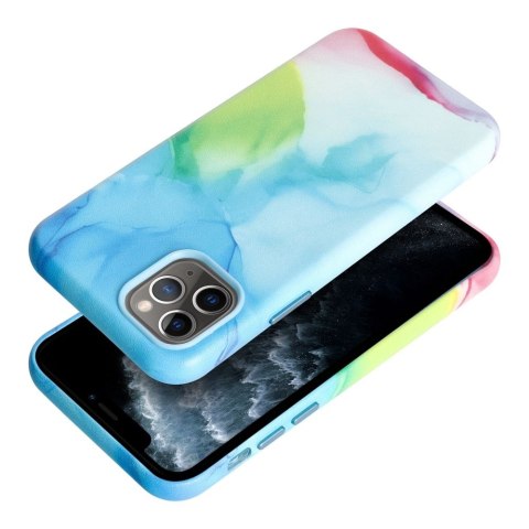 Etui LEATHER MAG COVER kompatybilny z MagSafe do iPhone 11 Pro color splash
