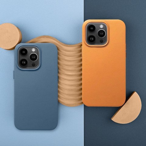 Etui LEATHER MAG COVER kompatybilny z MagSafe do iPhone 11 Pro niebieski