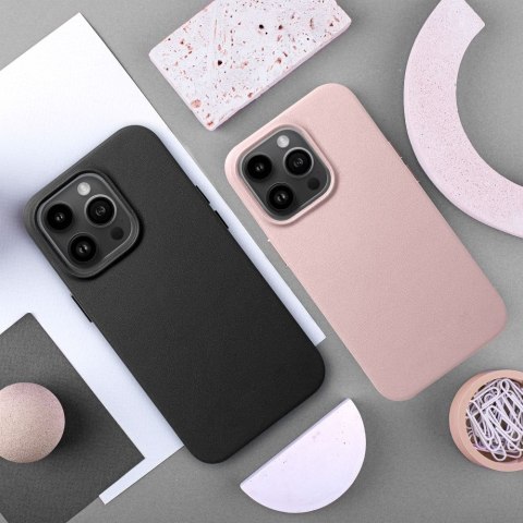 Etui LEATHER MAG COVER kompatybilny z MagSafe do iPhone 11 czarny