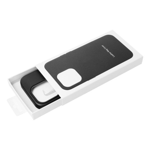 Etui LEATHER MAG COVER kompatybilny z MagSafe do iPhone 11 czarny