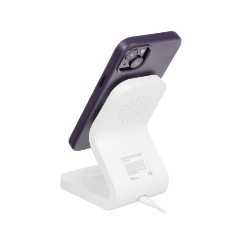 Etui LEATHER MAG COVER kompatybilny z MagSafe do iPhone 14 Plus ciemny fioletowy