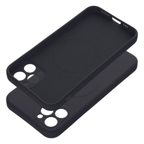 Etui SILICONE MAG COVER kompatybilny z MagSafe do iPhone 11 Pro czarny