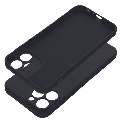 Etui SILICONE MAG COVER kompatybilny z MagSafe do iPhone 13 Pro Max czarny