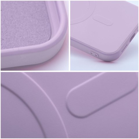 Etui SILICONE MAG COVER kompatybilny z MagSafe do iPhone 13 różowy