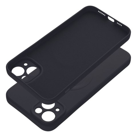 Etui SILICONE MAG COVER kompatybilny z MagSafe do iPhone 14 Plus czarny