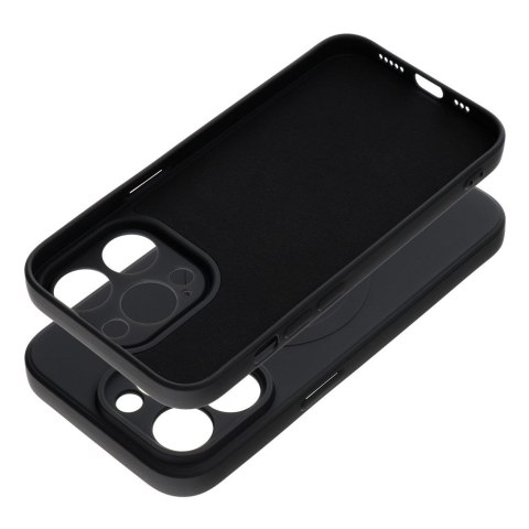 Etui SILICONE MAG COVER kompatybilny z MagSafe do iPhone 14 Pro czarny