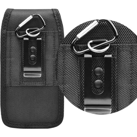 Etui uniwersalna do paska OXFORD pionowa model 4 do iPhone 7 PLUS / 8 PLUS / 12 PRO MAX / 13 PRO MAX / SAMSUNG J4 PLUS / A71 /