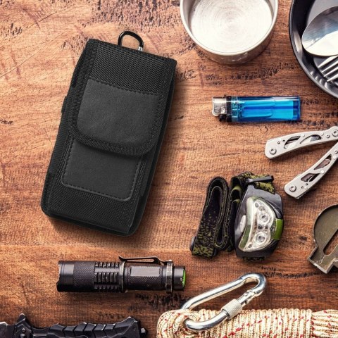 Etui uniwersalna do paska OXFORD pionowa model 4 do iPhone 7 PLUS / 8 PLUS / 12 PRO MAX / 13 PRO MAX / SAMSUNG J4 PLUS / A71 /