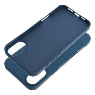 Etui SILICONE MAG COVER (big hole) kompatybilny z MagSafe do iPhone 16 Plus niebieski