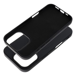 Etui SILICONE MAG COVER (big hole) kompatybilny z MagSafe do iPhone 16 Pro czarny