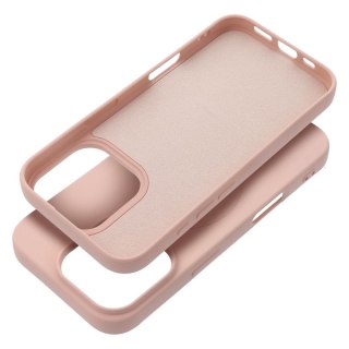 Etui SILICONE MAG COVER (big hole) kompatybilny z MagSafe do iPhone 16 Pro różowy